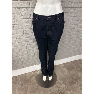 Ralph Lauren Women Dark Wash Straight Leg Jeans Size 10